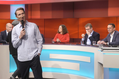 Talkshow 'hart aber fair' in Berlin