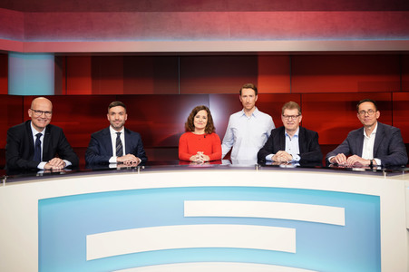 Talkshow 'hart aber fair' in Berlin