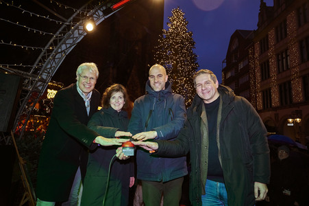 Weihnachtsmarkteröffnung in Hannover