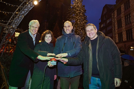 Weihnachtsmarkteröffnung in Hannover