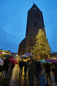 Weihnachtsmarkteröffnung in Hannover