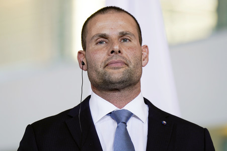 Empfang des Premierministers von Malta im Kanzleramt in Berlin