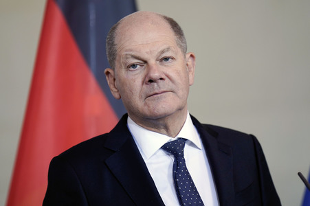 Empfang des Premierministers von Malta im Kanzleramt in Berlin