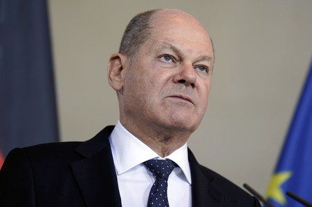 Empfang des Premierministers von Malta im Kanzleramt in Berlin