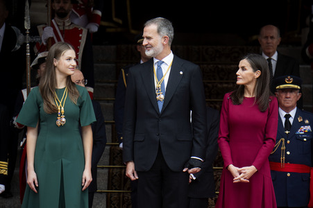 Eröffnung der XV. Legislatur des Unterhauses des spanischen Parlamentes in Madrid