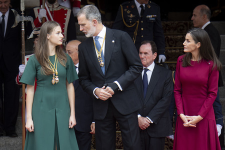 Eröffnung der XV. Legislatur des Unterhauses des spanischen Parlamentes in Madrid