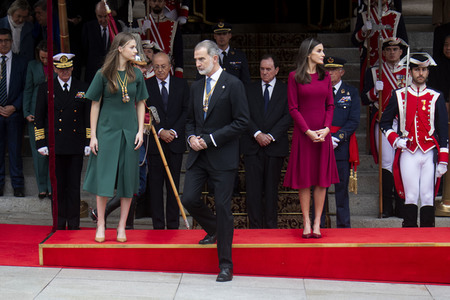 Eröffnung der XV. Legislatur des Unterhauses des spanischen Parlamentes in Madrid