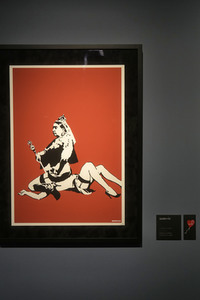Ausstellungseröffung 'Banksy - A Vandal Turned Idol' in Berlin