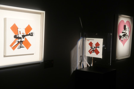 Ausstellungseröffung 'Banksy - A Vandal Turned Idol' in Berlin