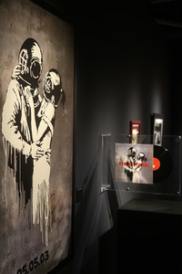 Ausstellungseröffung 'Banksy - A Vandal Turned Idol' in Berlin