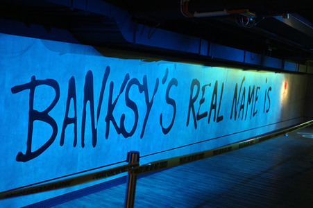 Ausstellungseröffung 'Banksy - A Vandal Turned Idol' in Berlin