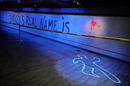 Ausstellungseröffung 'Banksy - A Vandal Turned Idol' in Berlin