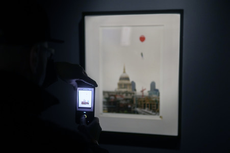 Ausstellungseröffung 'Banksy - A Vandal Turned Idol' in Berlin