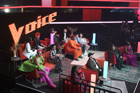 Halbfinale der 13. Staffel der Castingshow 'The Voice of Germany' 2023 in Berlin