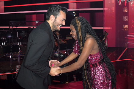 Halbfinale der 13. Staffel der Castingshow 'The Voice of Germany' 2023 in Berlin