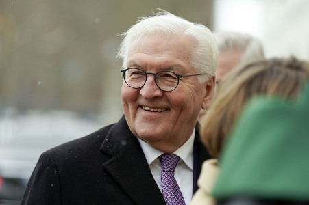 Begrüßung von König Philippe und Königin Mathilde von Belgien mit militärischen Ehren in Berlin