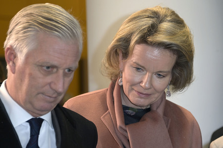 König Philippe und Königin Mathilde der Belgier beim Besuch von 50Hertz Transmission in Berlin