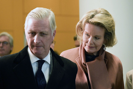 König Philippe und Königin Mathilde der Belgier beim Besuch von 50Hertz Transmission in Berlin