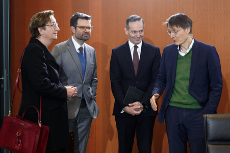83. Sitzung des Bundeskabinetts in Berlin