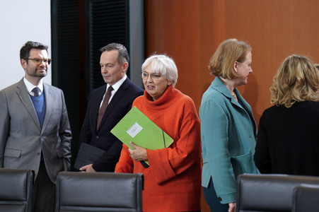 83. Sitzung des Bundeskabinetts in Berlin