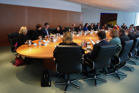 83. Sitzung des Bundeskabinetts in Berlin