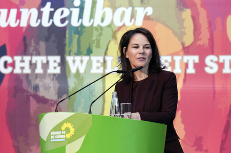 Konferenz 'Universell und unteilbar - Menschenrechte weltweit stärken: 75 Jahre Allgemeine Erklärung der Menschenrechte' in Berlin