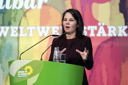Konferenz 'Universell und unteilbar - Menschenrechte weltweit stärken: 75 Jahre Allgemeine Erklärung der Menschenrechte' in Berlin