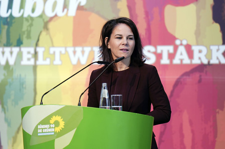 Konferenz 'Universell und unteilbar - Menschenrechte weltweit stärken: 75 Jahre Allgemeine Erklärung der Menschenrechte' in Berlin