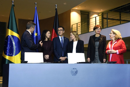 2. Deutsch-Brasilianische Regierungskonsultationen im Bundeskanzleramt in Berlin