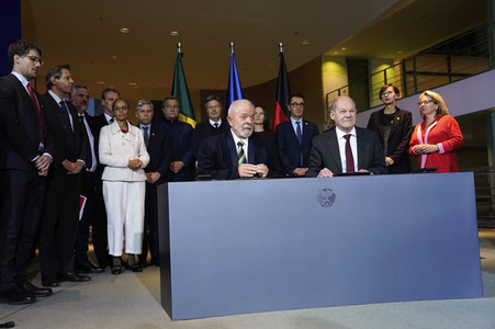 2. Deutsch-Brasilianische Regierungskonsultationen im Bundeskanzleramt in Berlin