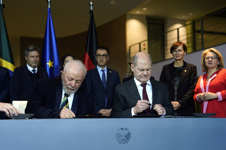2. Deutsch-Brasilianische Regierungskonsultationen im Bundeskanzleramt in Berlin