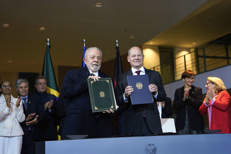 2. Deutsch-Brasilianische Regierungskonsultationen im Bundeskanzleramt in Berlin