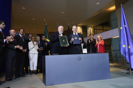 2. Deutsch-Brasilianische Regierungskonsultationen im Bundeskanzleramt in Berlin
