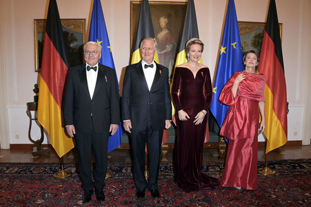 Staatsbankett zu Ehren von König Philippe und Königin Mathilde der Belgier in Berlin