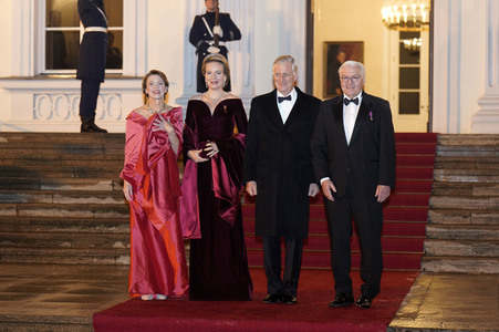 Staatsbankett zu Ehren von König Philippe und Königin Mathilde der Belgier in Berlin