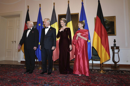 Staatsbankett zu Ehren von König Philippe und Königin Mathilde der Belgier in Berlin