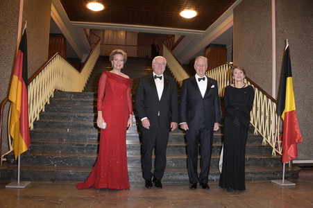 König Philippe und Königin Mathilde der Belgier beim Konzert im Funkhaus Berlin