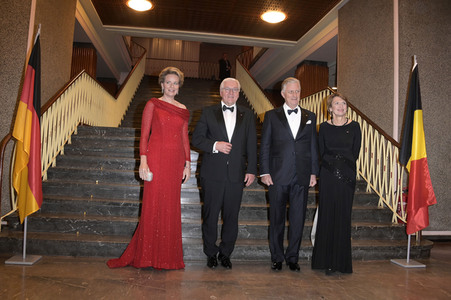 König Philippe und Königin Mathilde der Belgier beim Konzert im Funkhaus Berlin