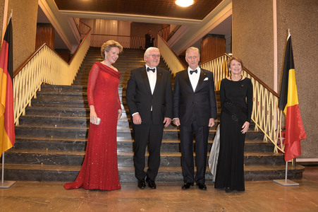 König Philippe und Königin Mathilde der Belgier beim Konzert im Funkhaus Berlin