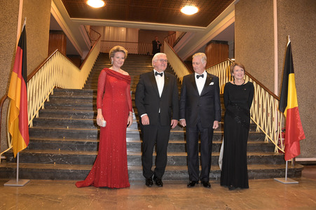 König Philippe und Königin Mathilde der Belgier beim Konzert im Funkhaus Berlin
