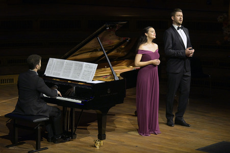 König Philippe und Königin Mathilde der Belgier beim Konzert im Funkhaus Berlin
