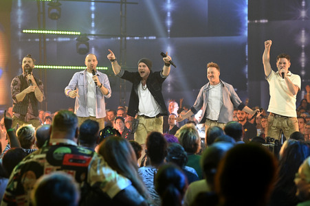TV-Show 'Kiwis grosse Partynacht' inBerlin