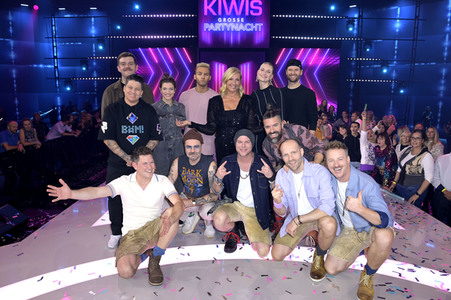 TV-Show 'Kiwis grosse Partynacht' inBerlin