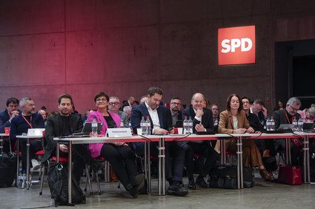 Ordentlicher Bundesparteitag der SPD 2023 in Berlin