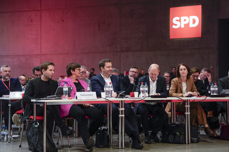 Ordentlicher Bundesparteitag der SPD 2023 in Berlin