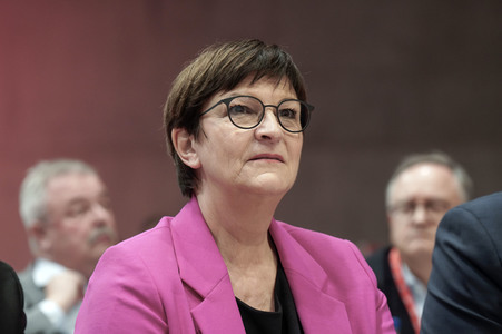 Ordentlicher Bundesparteitag der SPD 2023 in Berlin