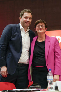 Ordentlicher Bundesparteitag der SPD 2023 in Berlin