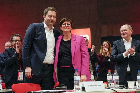 Ordentlicher Bundesparteitag der SPD 2023 in Berlin