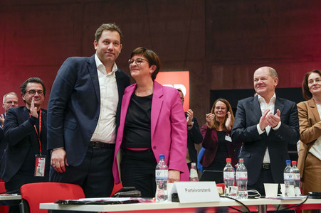 Ordentlicher Bundesparteitag der SPD 2023 in Berlin