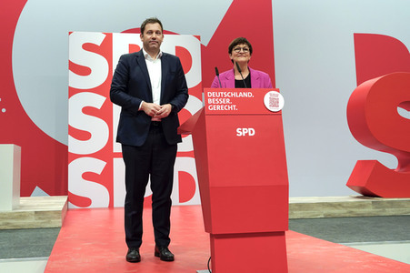 Ordentlicher Bundesparteitag der SPD 2023 in Berlin